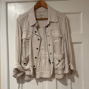 Warehouse Beige Utility Jacket